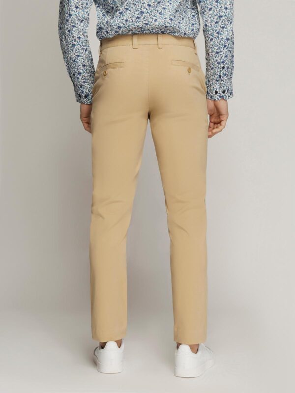 Ledger peach finish fine cotton drill slim fit chino - Image 8