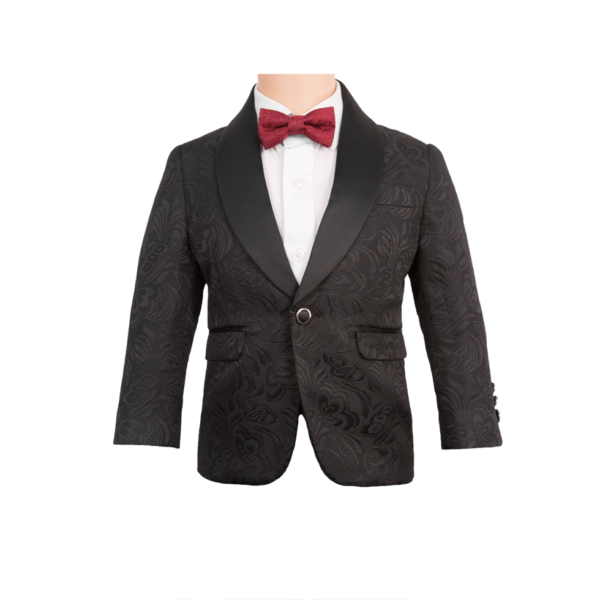  Leonardo brocade w2 boys tuxedo jacket - Image 2